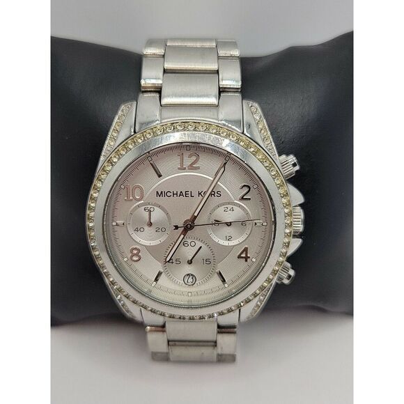 Michael Kors Blair MK5165 Women's Stainless Steel Analog Dial Quartz Watch AM190 - Picture 1 of 10